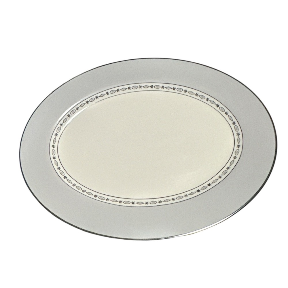 Vintage Franciscan Masterpiece China Crown Jewel Oval Serving Platter 15 Inch